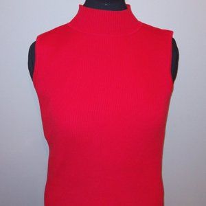 Red Turtleneck sweater